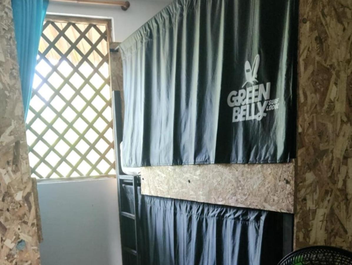 Green Belly Surf Hostel El Paredón Buena Vista Екстериор снимка